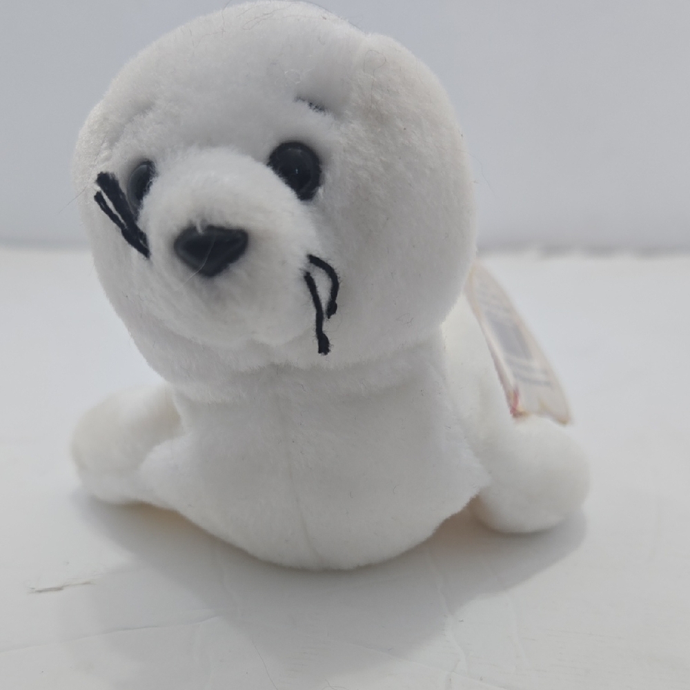 Adorable White Seal Plush Toy